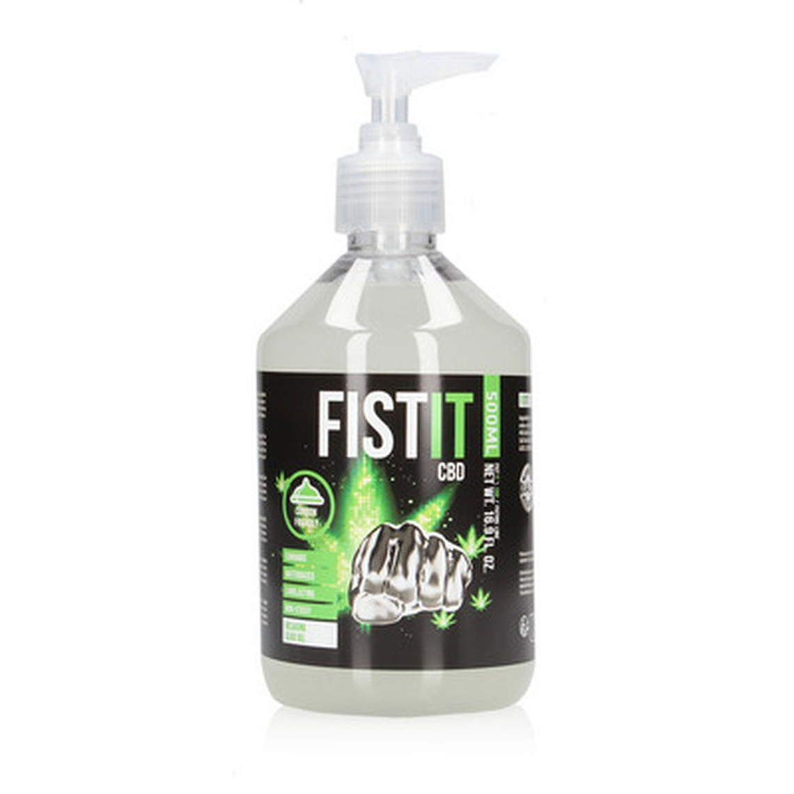 LUBRIFICANTE CBD 17 FL OZ / 500 ML FIST IT 1