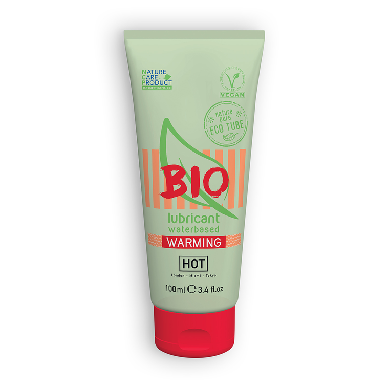 LUBRIFICANTE COM EFEITO CALOR WARMING HOT™ BIO 100ML 1