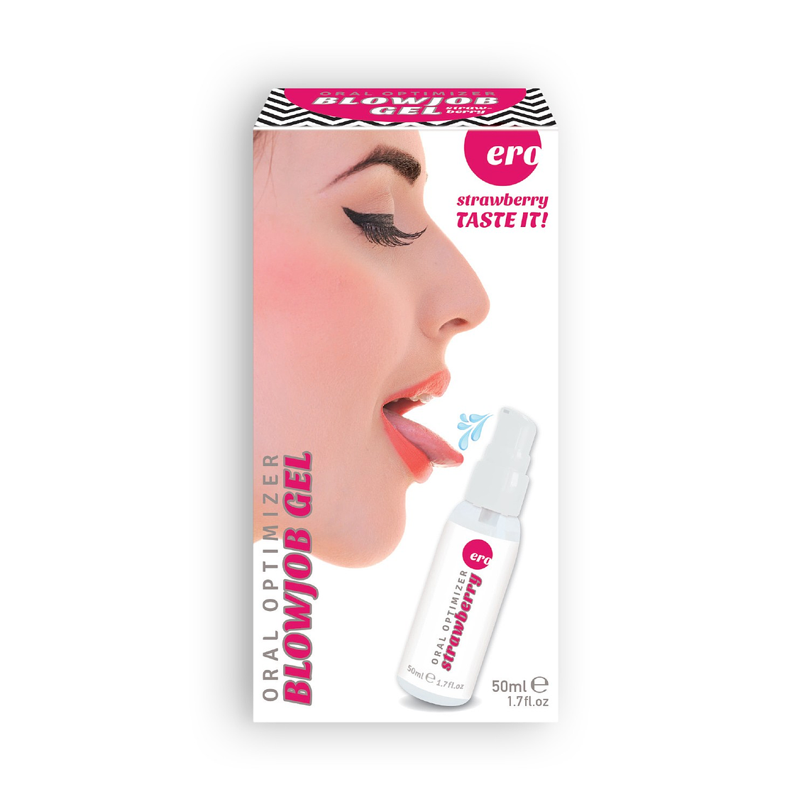 GEL INTÍMO ORAL OPTIMIZER BLOWJOB GEL SABOR MORANGO 50ML 2