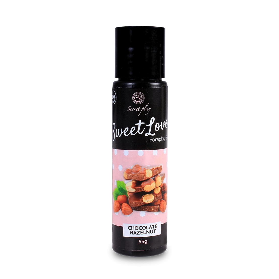 GEL LUBRIFICANTE COM SABOR A CHOCOLATE E AVELÃS SWEET LOVE SECRET PLAY 60ML 2