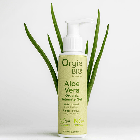 GEL LUBRIFICANTE À BASE DE ÁGUA BIO ALOE VERA 100ML ORGIE