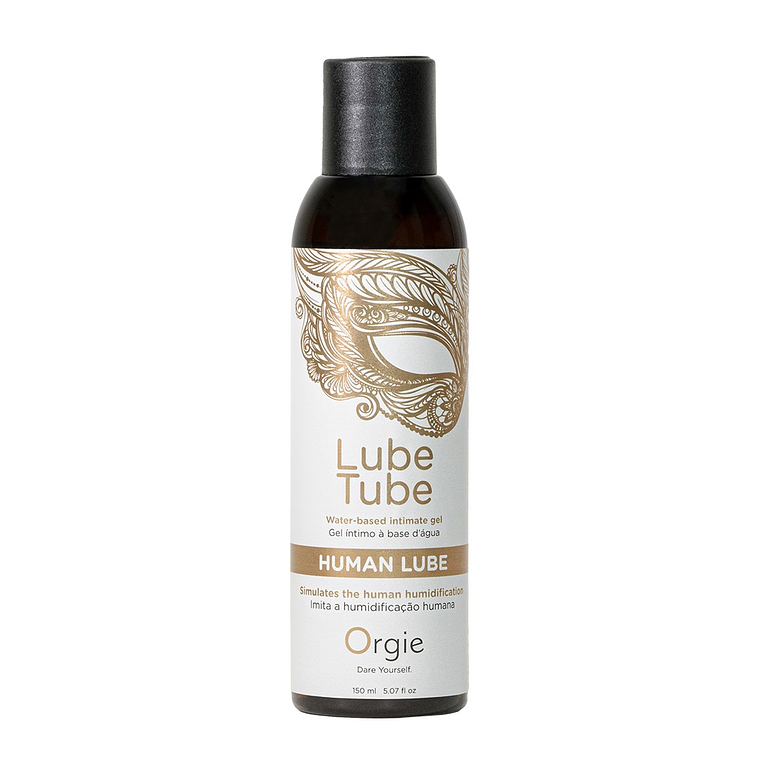 GEL LUBRIFICANTE COM BASE DE ÁGUA HUMAN LUBE 150ML ORGIE 4