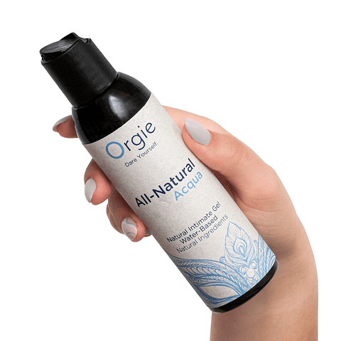 GEL ÍNTIMO ALL-NATURAL ACQUA 150ML ORGIE