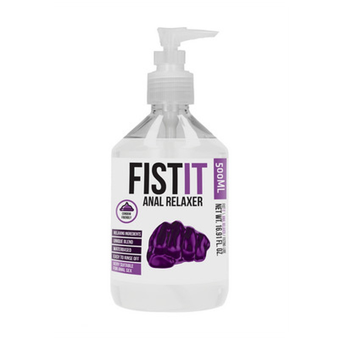 LUBRIFICANTE ANAL RELAXANTE 17 FL OZ 500 ML FIST IT 1