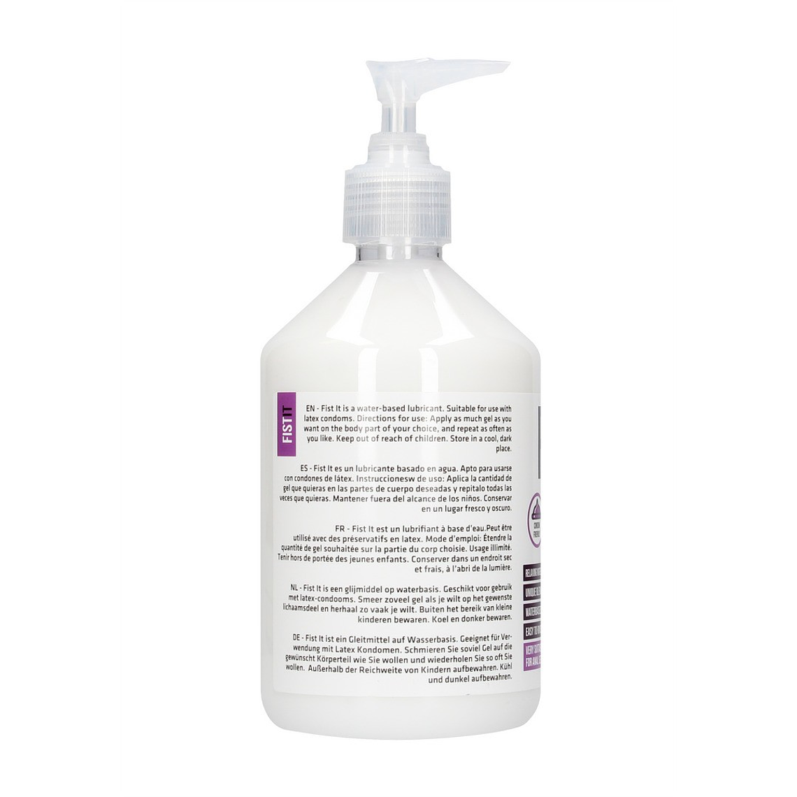 LUBRIFICANTE ANAL RELAXANTE 17 FL OZ 500 ML FIST IT 2