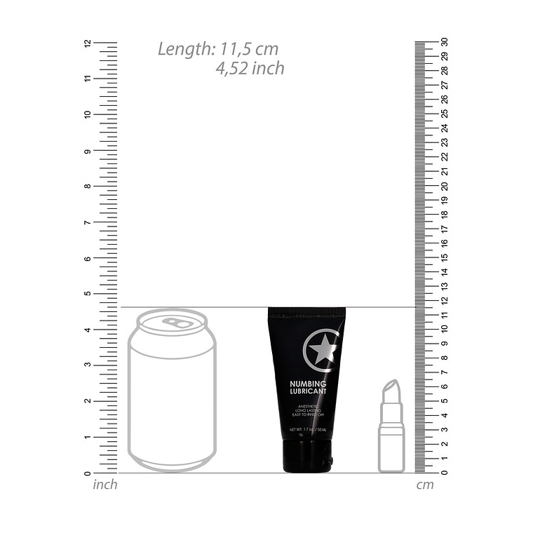 LUBRIFICANTE ANAL RELAXANTE 2 FL OZ 50 ML OUCH! 5