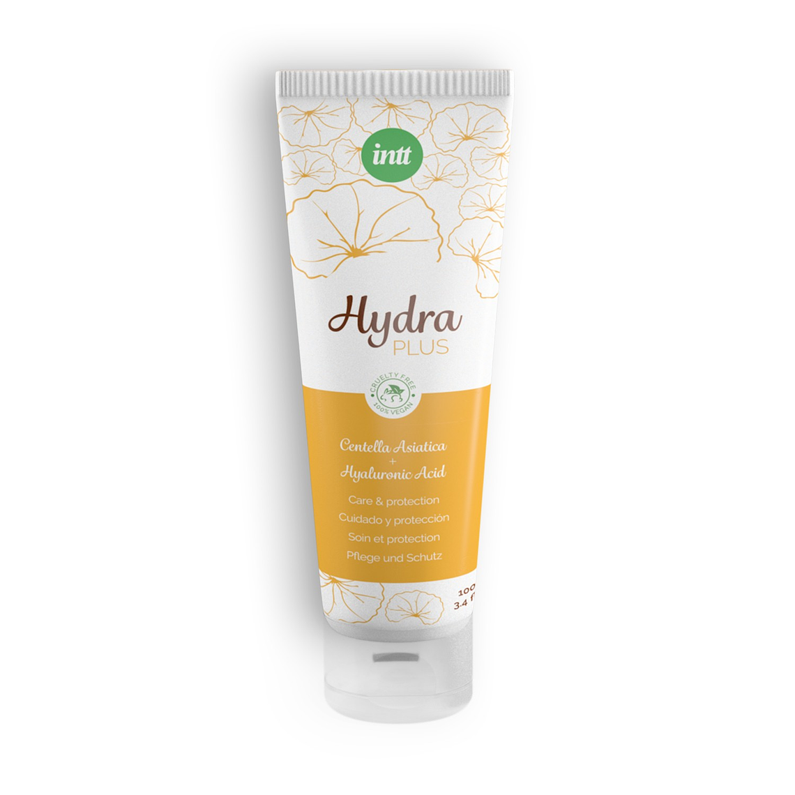 LUBRIFICANTE À BASE DE ÁGUA VEGAN HYDRA PLUS INTT 100ML 1
