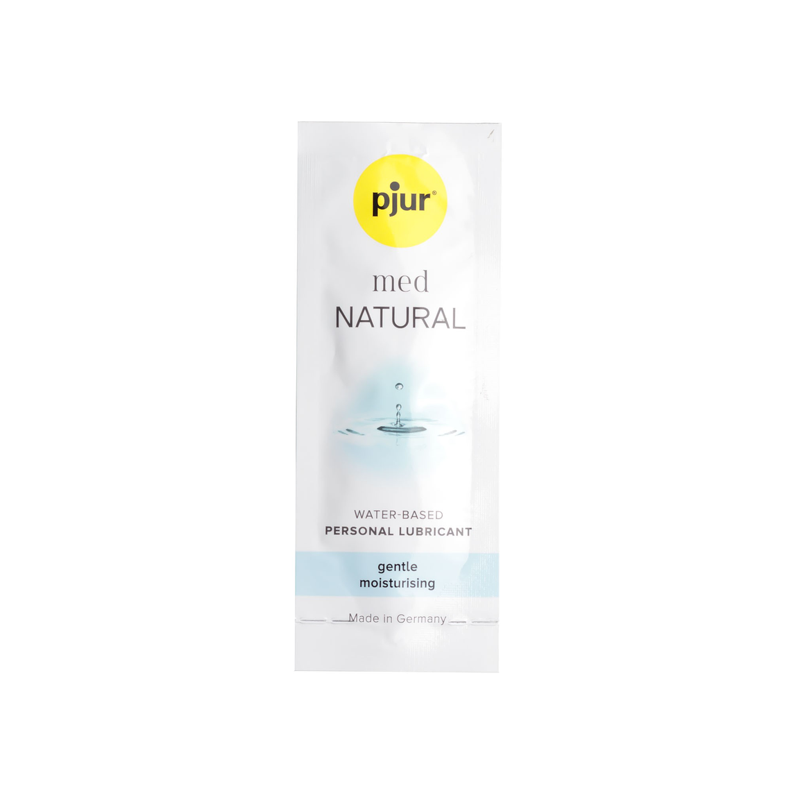 PJUR LUBRIFICANTE MED NATURAL À BASE DE ÁGUA 2 ML 1