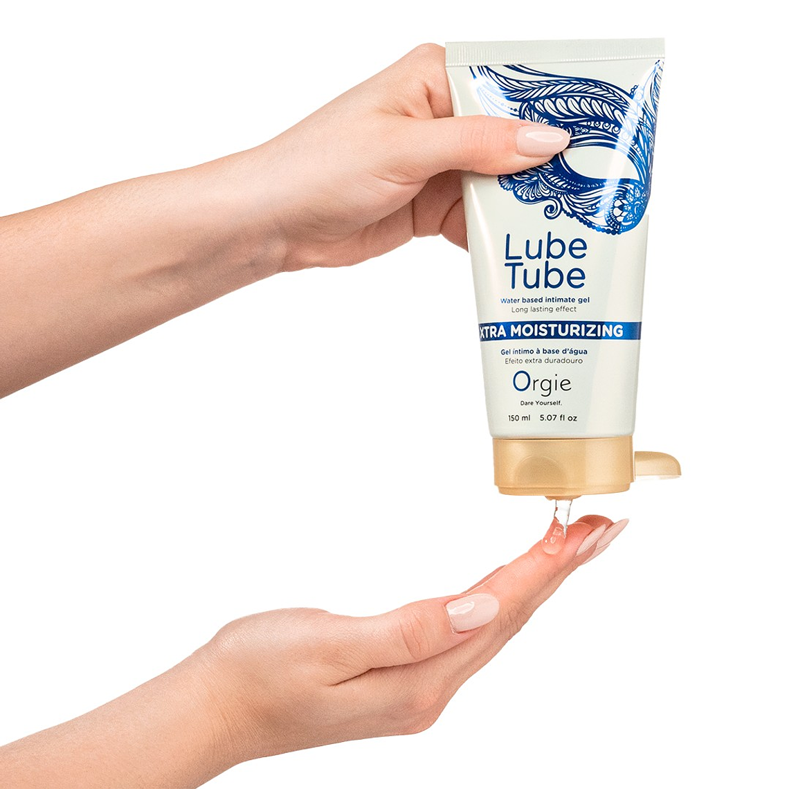 LUBRIFICANTE À BASE DE ÁGUA XTRA MOISTURIZING LUBE TUBE 150ML ORGIE 5