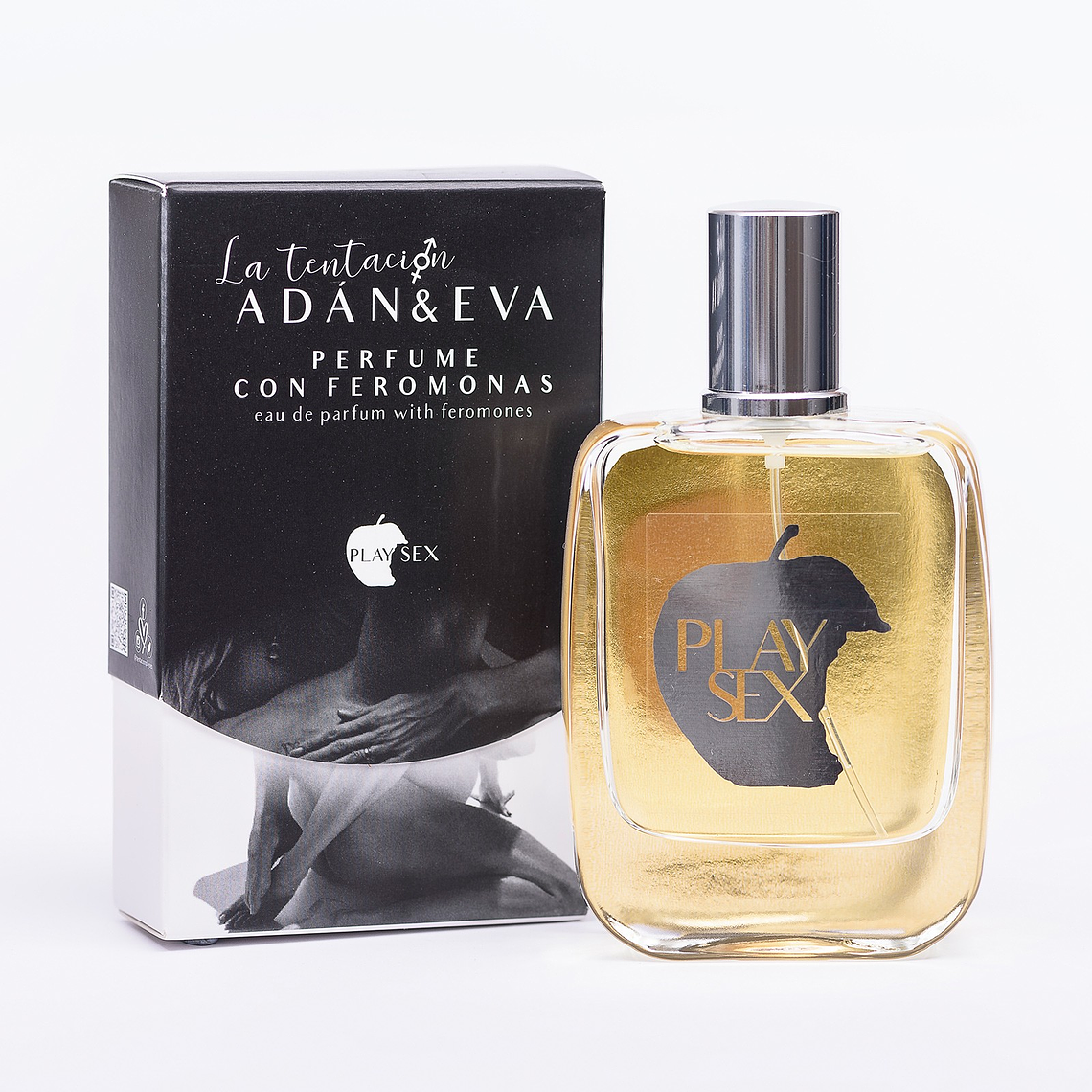 PERFUME COM FEROMONAS ADAN & EVA PARA ELE 50ML TENTACIÓN PLAY SEX 1