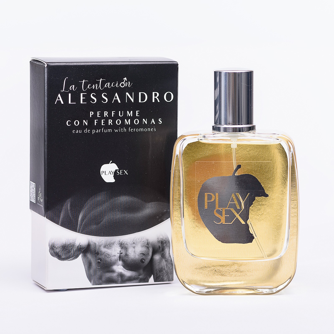 PERFUME COM FEROMONAS ALESSANDRO PARA ELE 50ML TENTACIÓN PLAY SEX 1