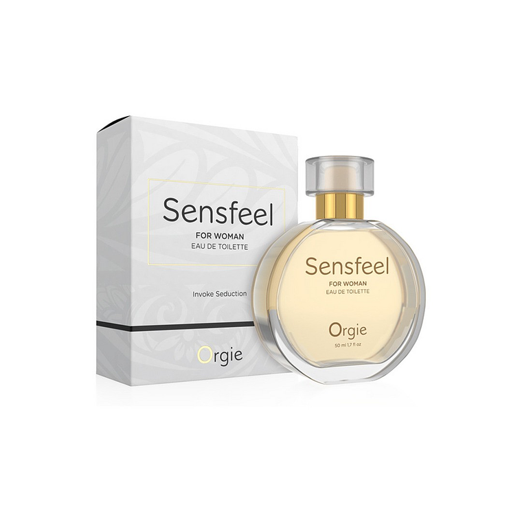 PERFUME COM FEROMONAS SENSFEEL FOR WOMAN 50ML ORGIE 3