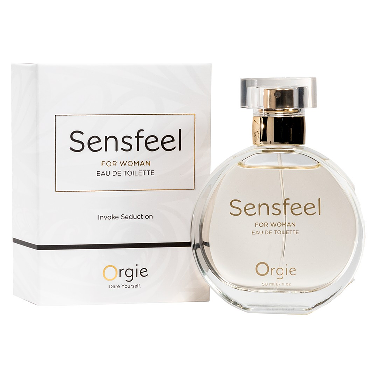 PERFUME COM FEROMONAS SENSFEEL FOR WOMAN 50ML ORGIE 5
