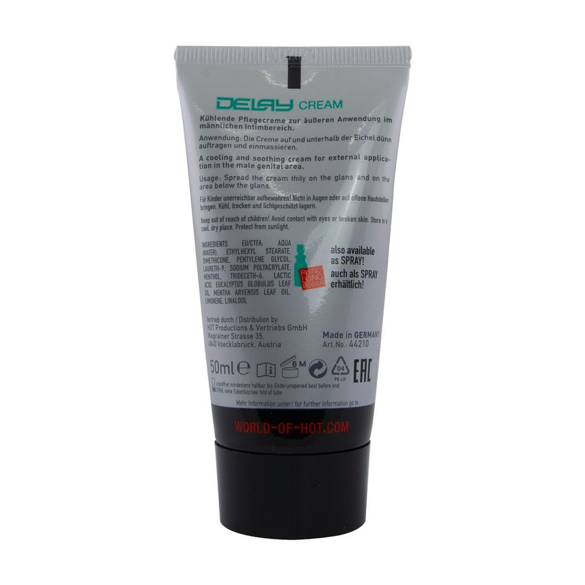 CREME RETARDANTE HOT™ 50ML 3