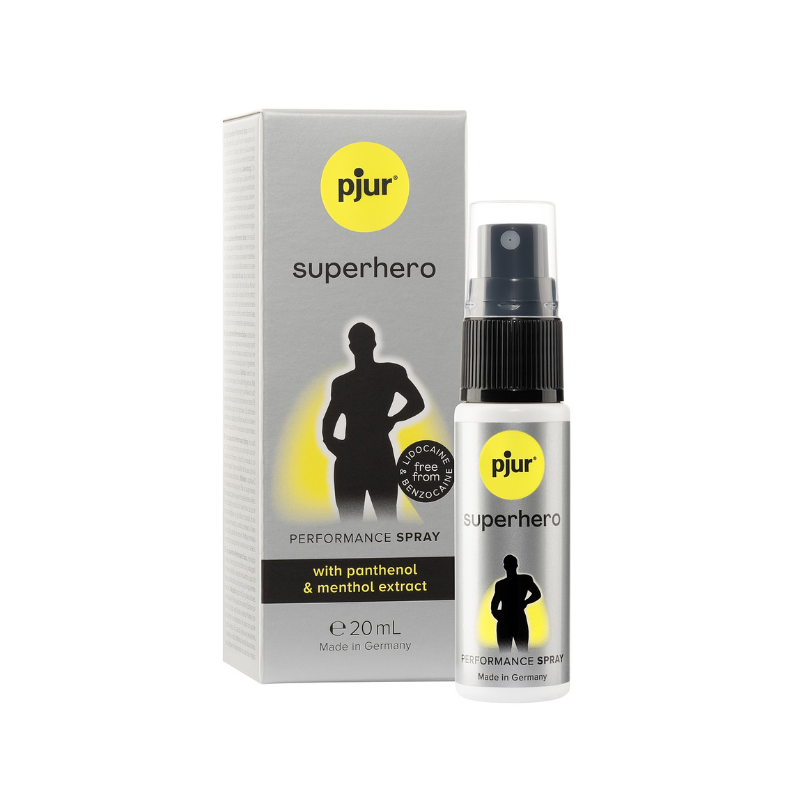 SPRAY RETARDANTE PJUR SUPERHERO PERFORMANCE 20ML 1