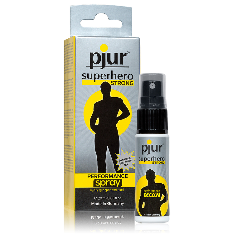 SPRAY RETARDANTE PJUR SUPERHERO STRONG 20ML 1