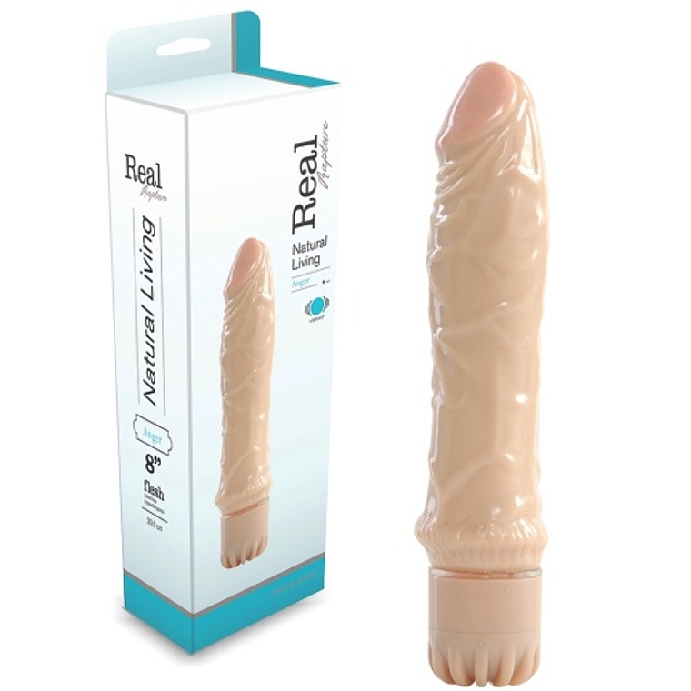 VIBRADOR REALÍSTICO REAL RAPTURE ANGER 8'' 2