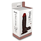 VIBRADOR REALÍSTICO REAL RAPTURE EARTH FLAVOUR 7.5'' NEGRO - Thumbnail 3