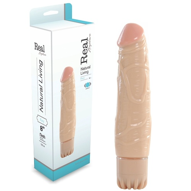 VIBRADOR REALÍSTICO REAL RAPTURE FURY 8'' 2