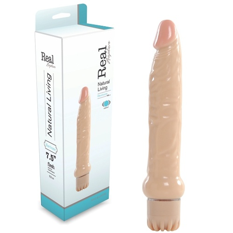 VIBRADOR REALÍSTICO REAL RAPTURE HURRICANE 7.5'' 2