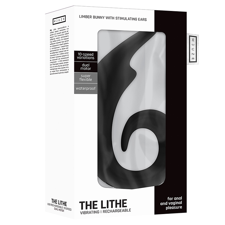 VIBRADOR RECARREGÁVEL THE LITHE PRETO 3