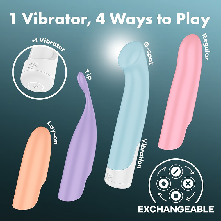 CONJUNTO DE VIBRADORES PLAYFUL FOUR SATISFYER 1