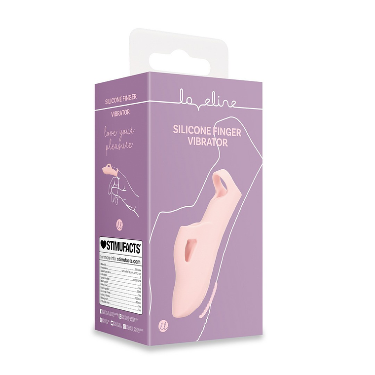 ESTIMULADOR SILICONE FINGER TOUCH OF PINK LOVELINE 2