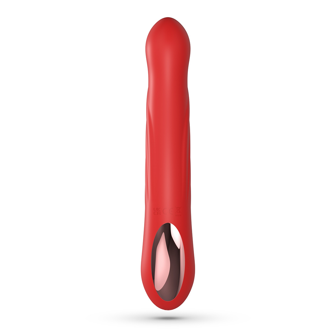 LAPIN VIBRADOR RECARREGÁVEL RABBIT COM IMPULSO VERMELHO CRUSHIOUS 3