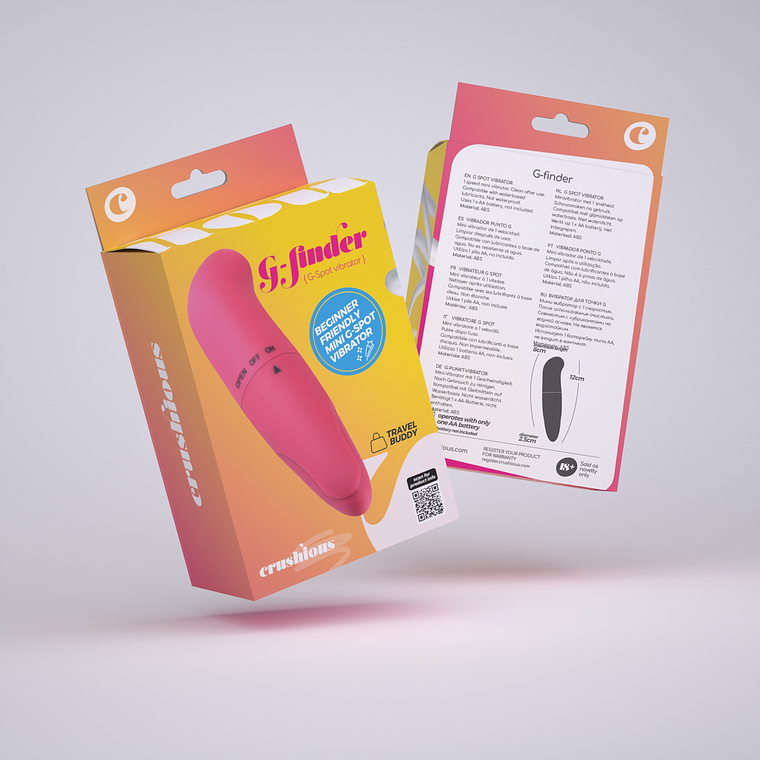 MINI MASSAJADOR G-FINDER ROSA CRUSHIOUS 8