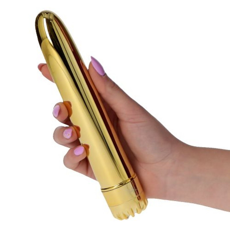VIBRADOR CLASSICS DOURADO GRANDE 1