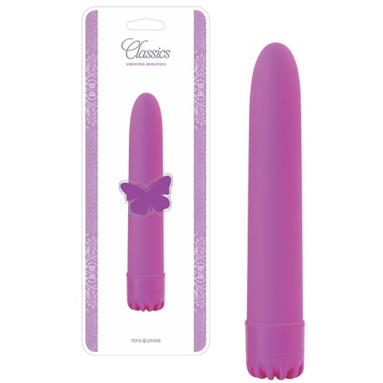 VIBRADOR CLASSICS ROXO GRANDE 2