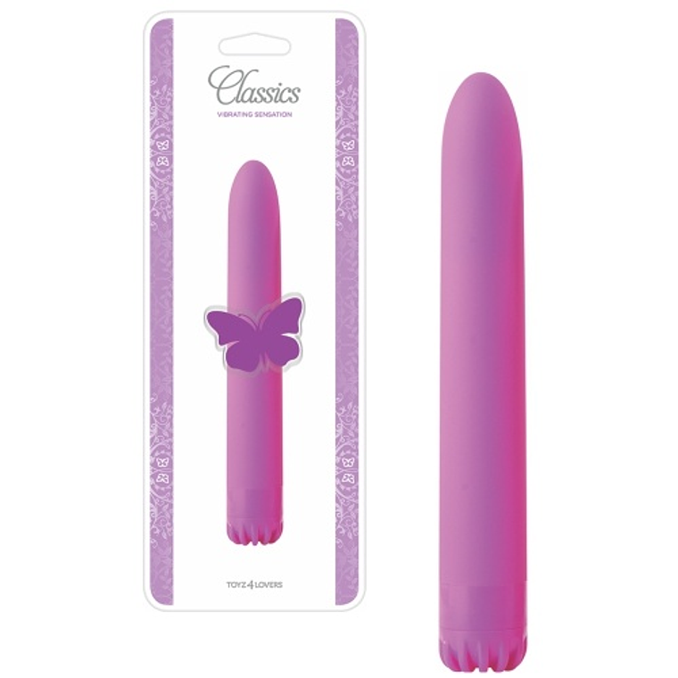 VIBRADOR CLASSICS ROXO MÉDIO 2