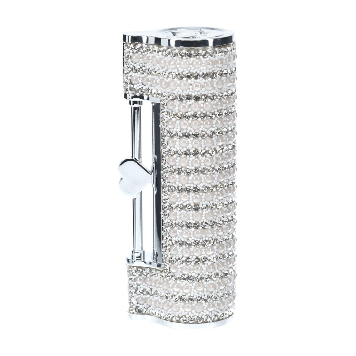 VIBRADOR COM 4 ACESSÓRIOS ANGEL LIPSTICK CLEAR LOVELINE 5