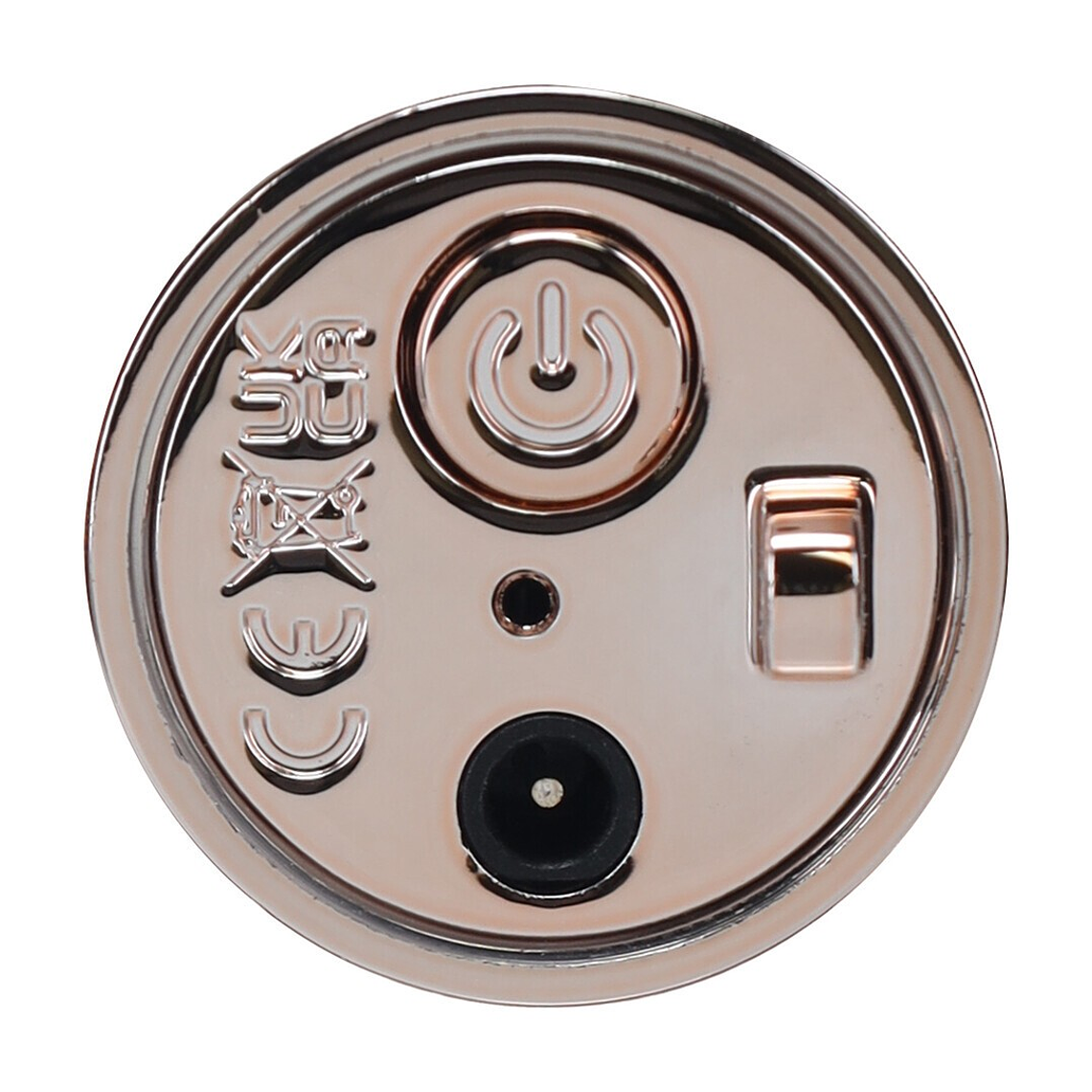 VIBRADOR COM 4 ACESSÓRIOS DIAMOND LIPSTICK IRIDESCENT LOVELINE 6