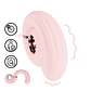 VIBRADOR COM PÉROLAS ROTATIVAS PERLES SWIRL ROSA LOVELINE  - Miniatura 1