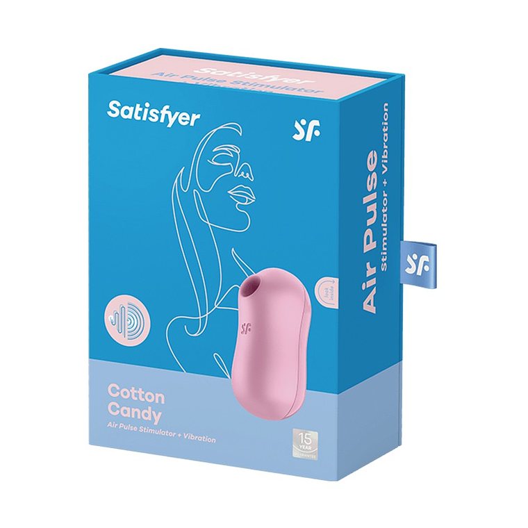 VIBRADOR COTTON CANDY SATISFYER LILÁS 6