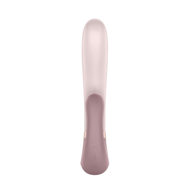 VIBRADOR HEAT WAVE COM APP SATISFYER ROSA 6