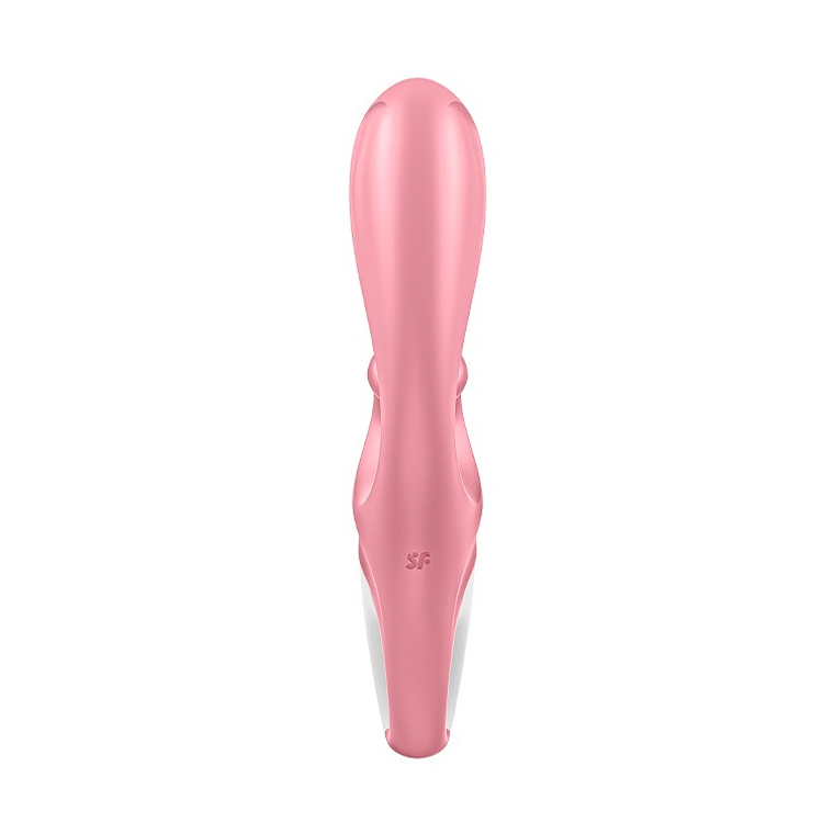 VIBRADOR HUG ME COM APP SATISFYER ROSA 4