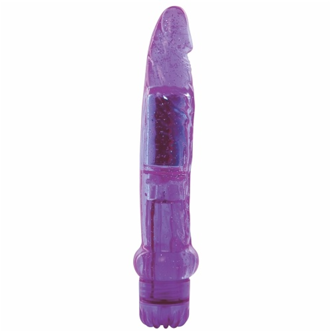 VIBRADOR JAMMY JELLY DAZZLY GLITTER 1