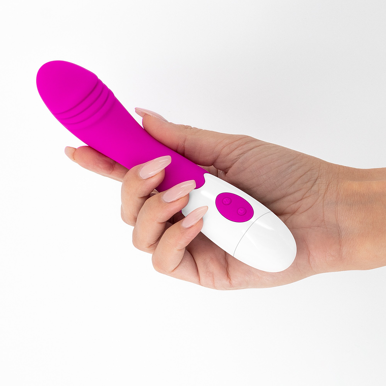 VIBRADOR GROWLIE COM LUBRIFICANTE À BASE DE ÁGUA INCLUÍDO CRUSHIOUS 10