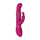 VIBRADOR IZARA ROTATING BEADS RABBIT ROSA VIVE - Miniatura 5