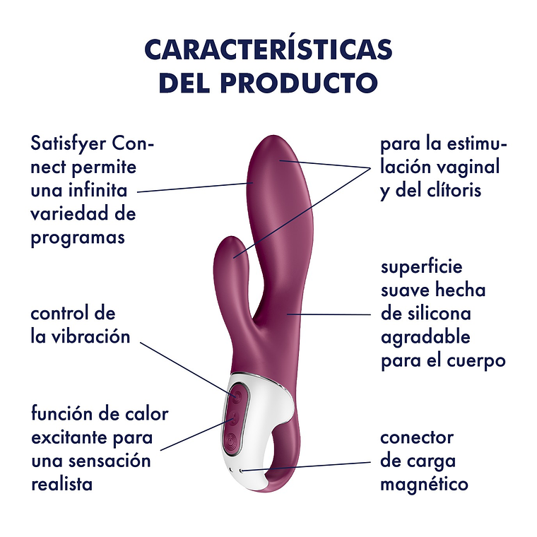 VIBRADOR HEATED AFFAIR COM APP SATISFYER 10