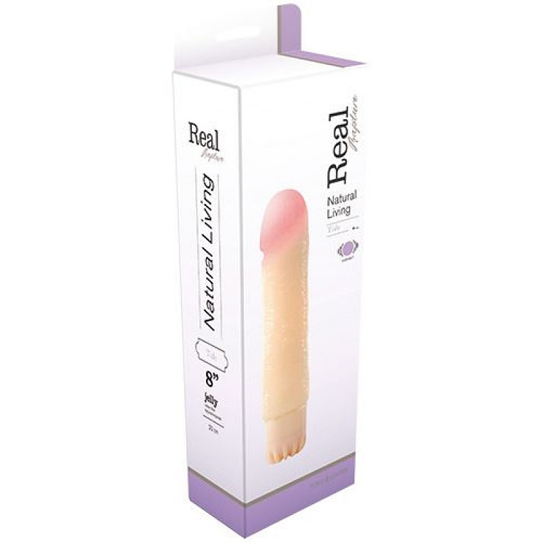 VIBRADOR JELLY REAL RAPTURE TIDE 8'' 3