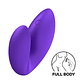 VIBRADOR LOVE RIOT ROXO SATISFYER - Thumbnail 1