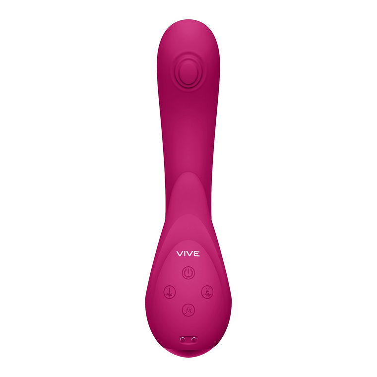 VIBRADOR MIKI PULSE WAVE FLICKERING G-SPOT ROSA VIVE  3