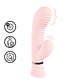 VIBRADOR MYSTIQUE RIBBED RABBIT ROSA LOVELINE - vignette 1