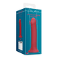 VIBRADOR NON-PHALLIC VIBRATING DILDO GRANDE RASPBERRY RED LOVELINE - thumbnail 2