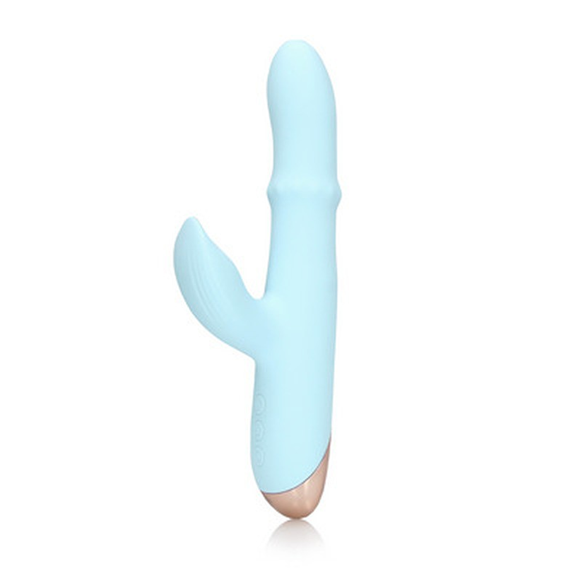 VIBRADOR PULSE WAVE AND UP-AND-DOWN MOVING RING ARCTIC BLUE LOVELINE 1