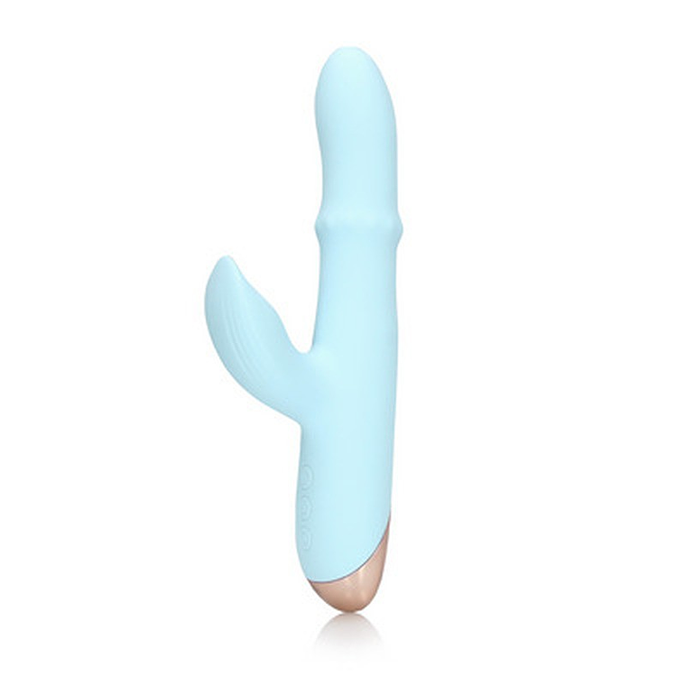 VIBRADOR PULSE WAVE AND UP-AND-DOWN MOVING RING ARCTIC BLUE LOVELINE 1