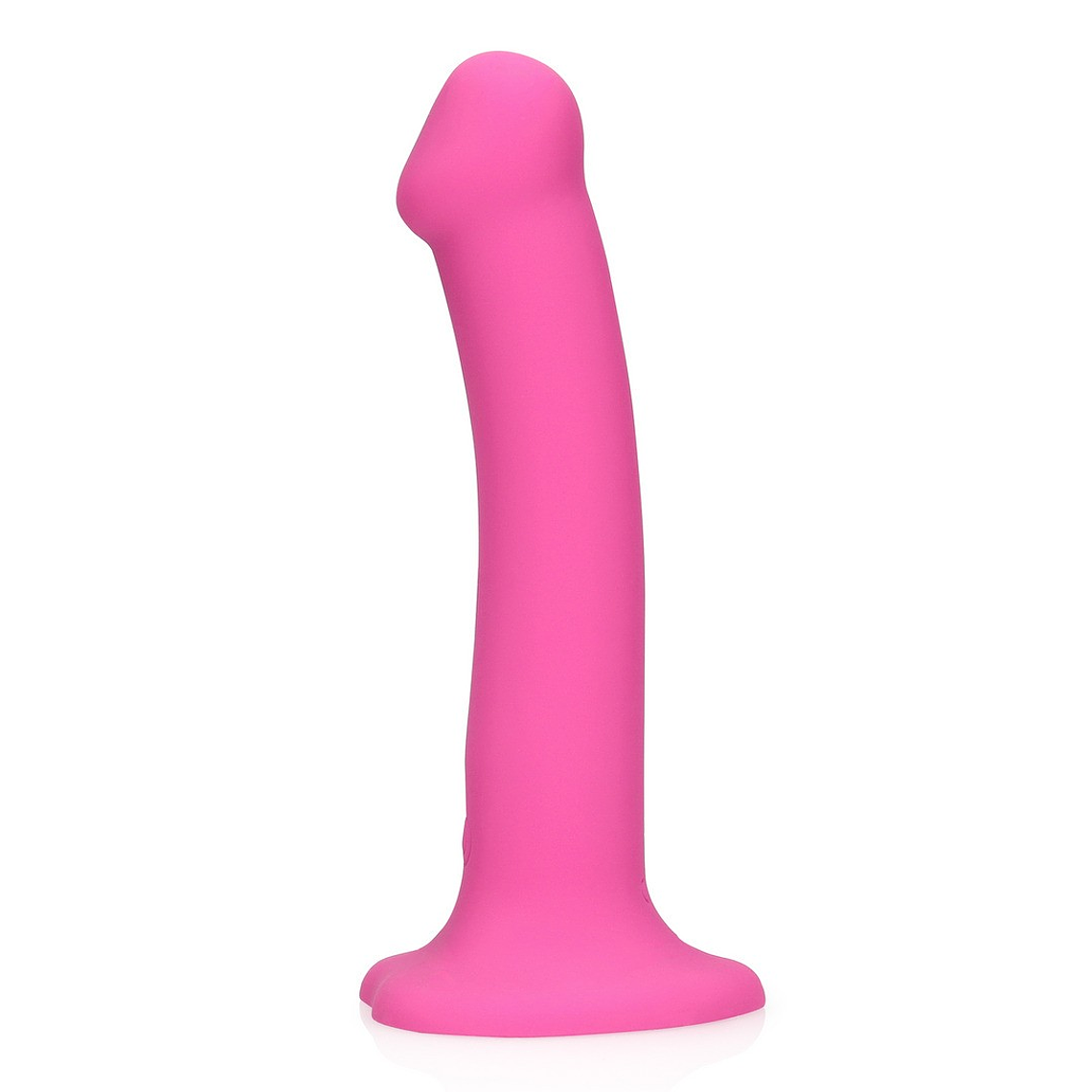 VIBRADOR NON-PHALLIC VIBRATING DILDO MÉDIO POWERFUL PINK LOVELINE 4